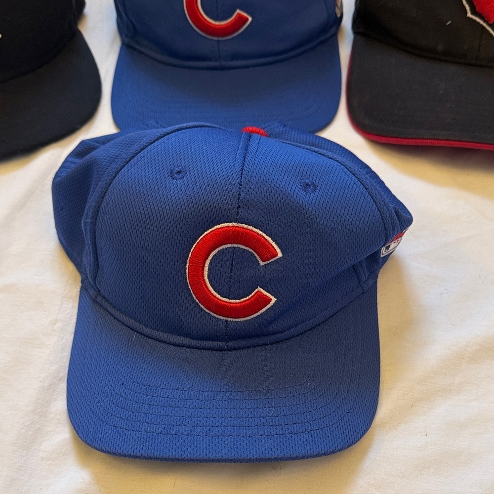 Lot of 4 boys Sports Team Logo Caps mlb baseball - Picture 5 of 9